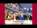 Winter in Chamonix France in Mont Blanc resort French Alps 4K HD video