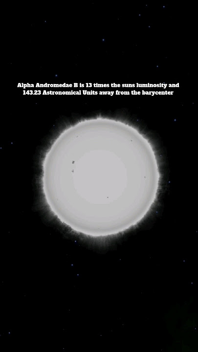 I bet you didn't know these 5 interesting facts about Alpha Andromedae B