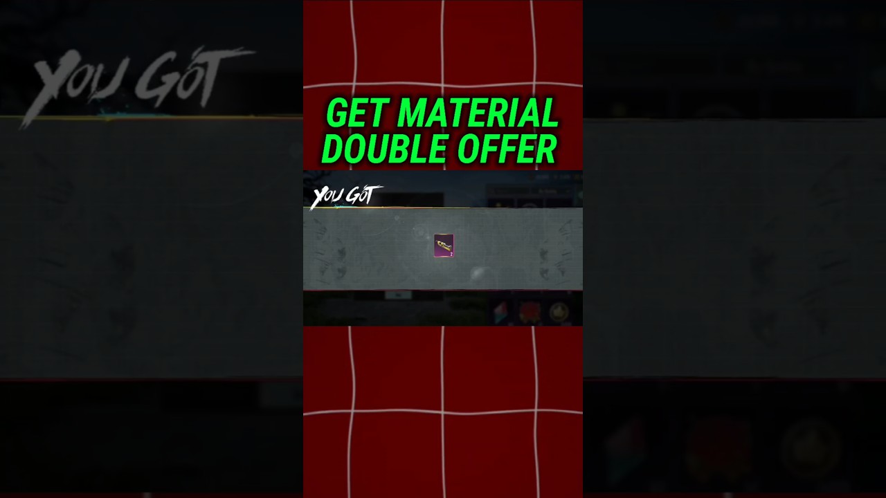 Get Materials with Double Offer | 
