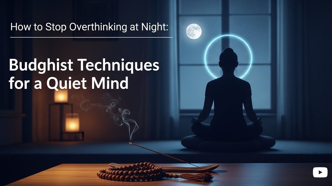 How to Stop Overthinking at Night: Buddhist Techniques for Sleep - YouTube