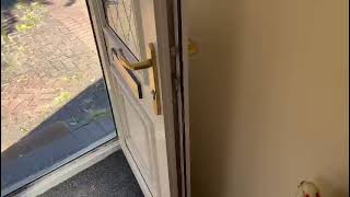 How to change the lock on a double glazed door or composite door.