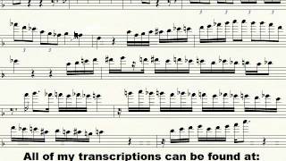 JJ Johnson FATBACK trombone transcription chords