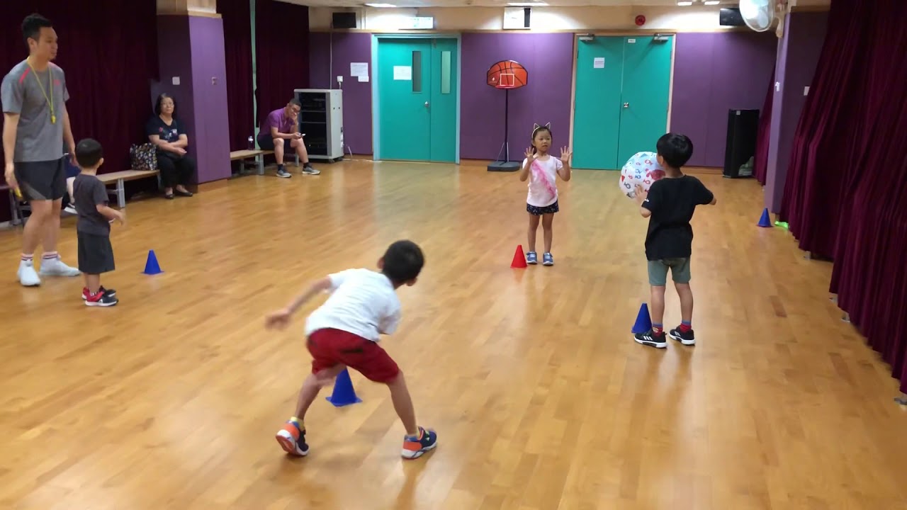 謙sir - 兒童體適能訓練班(抛接球練習)