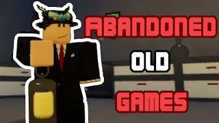 Reviewing my ABANDONED Roblox Games...