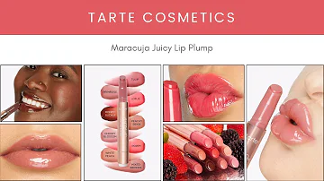 TARTE COSMETICS Maracuja Juicy Lip Plump!  New Makeup Release!