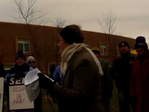 MNA Supports Striking SEIU Workers at Regina MC in...