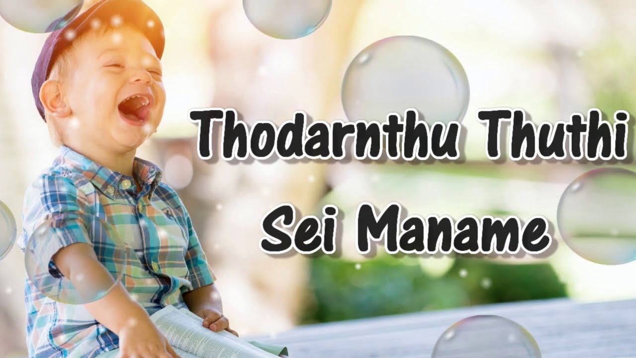 Thodarnthu Thuthi Sei Maname  Kaivita Maattar  John Jebaraj New Song   Tamil Whatsapp Statu