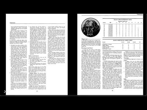 D&D Teal Box (Companion Set) Part 7 - Magic Users (Wizards, Magist, Magus)