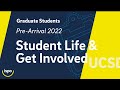 Prearrival webinar 2022 grad student life and get involved