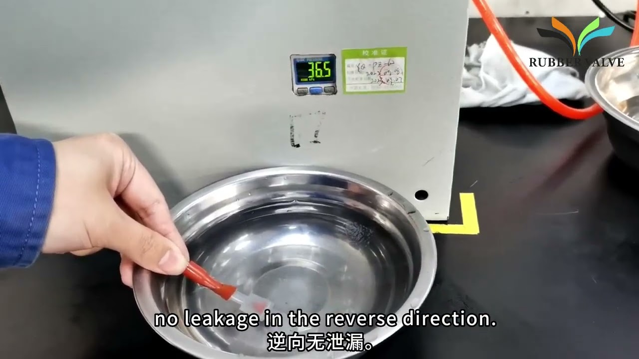 The unique function of the duckbill valve："self-cleaning"