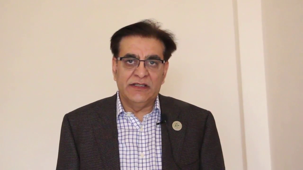 Dr. Mubasher Rana, Chair APPNA Medical Corps from APPNA Medical Mission 2018 Pakistan