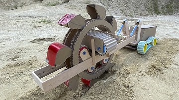 How to make Tesmec Bucket Wheel Trencher