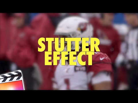 Final Cut Pro X Stutter Effect Tutorial