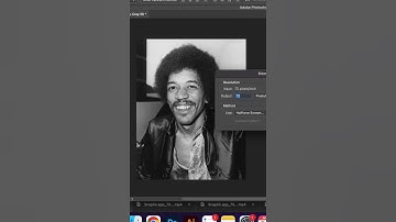 How to make an image halfton for screen printing #halftone #screenprint #bitmap #photoshoptutorial #