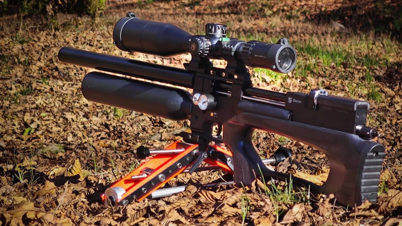 Винтовка пневматическая Storm Zeus 6,35 мм. ОБЗОРЫ - ОТСТРЕЛ 