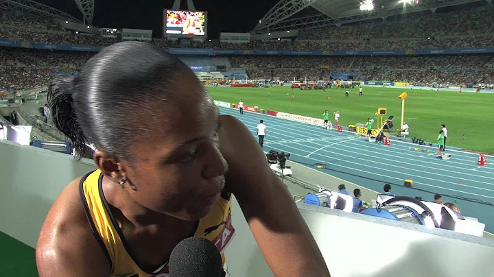 From the Daegu 2011 Mixed Zone: 400m W Heat 3 - Ro...