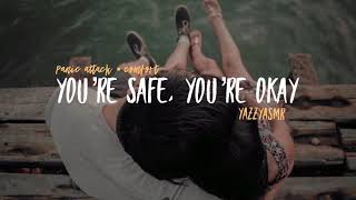 you’re safe, you’re okay 💗 [panic attack comfort] | Girlfriend Roleplay ASMR