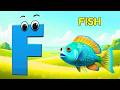 Phonics Song with TWO Words - A For Apple - ABC Alphabet Songs with Sounds for Children