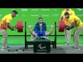 Le van cong tablit le record du monde chez les hommes 49 kg  jeux paralympiques de rio 2016