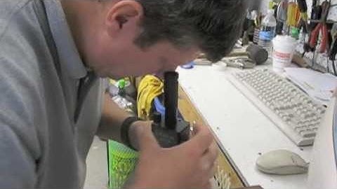 Visual scuba Tank inspections