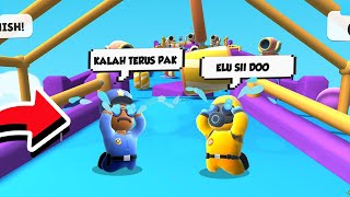 DUO NOOB KESEL  MUSUH MAIN PRO DI STUMBLE GUYS!!!