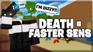 Raiding but Everytime I Die I Up My Sensitivity In Dahood... (I GOT DIZZY?!)