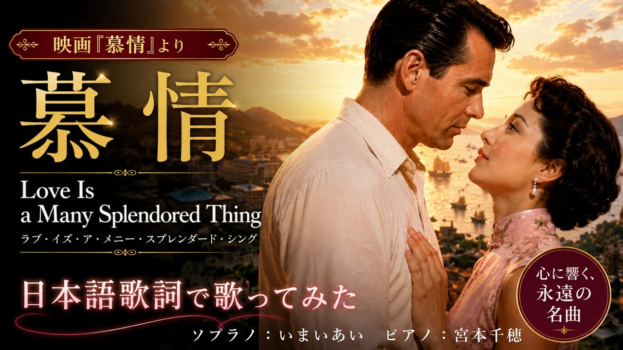 映画【慕情】（Love Is a Many-Splendored Thing）日本語歌詞｜世界三