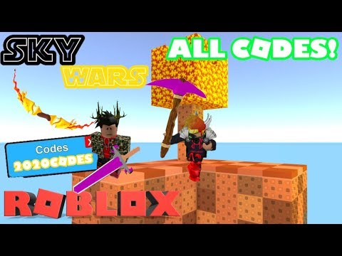 Sky Wars Roblox All Working Codes 2020 Desc Roblox Youtube - roblox skywars codes awesome sword and invisible potion youtube