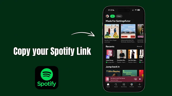 How to Copy Spotify Profile Link?
