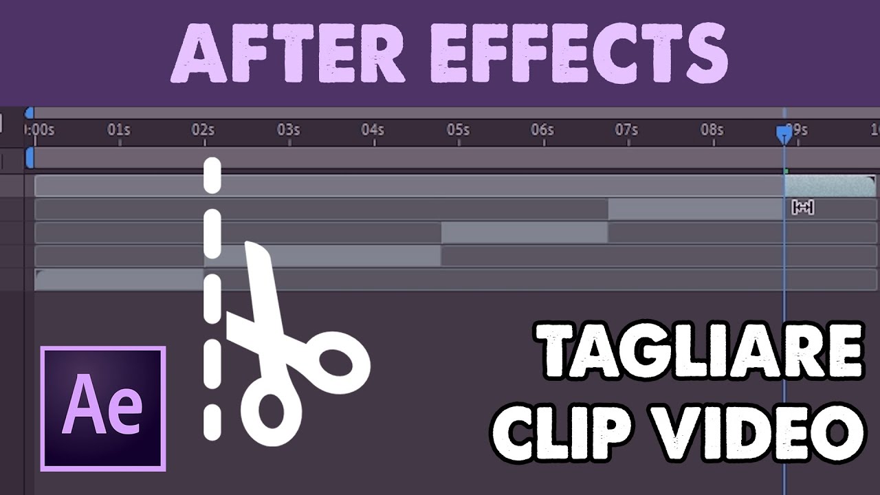 Come Tagliare Video Su After Effects