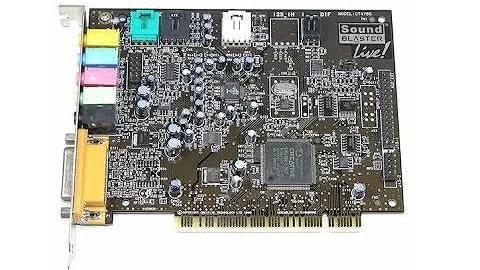 How To Get The Creative Sound Blaster Live! Model CT4780 Sound Card Working On Microsoft Windows 10