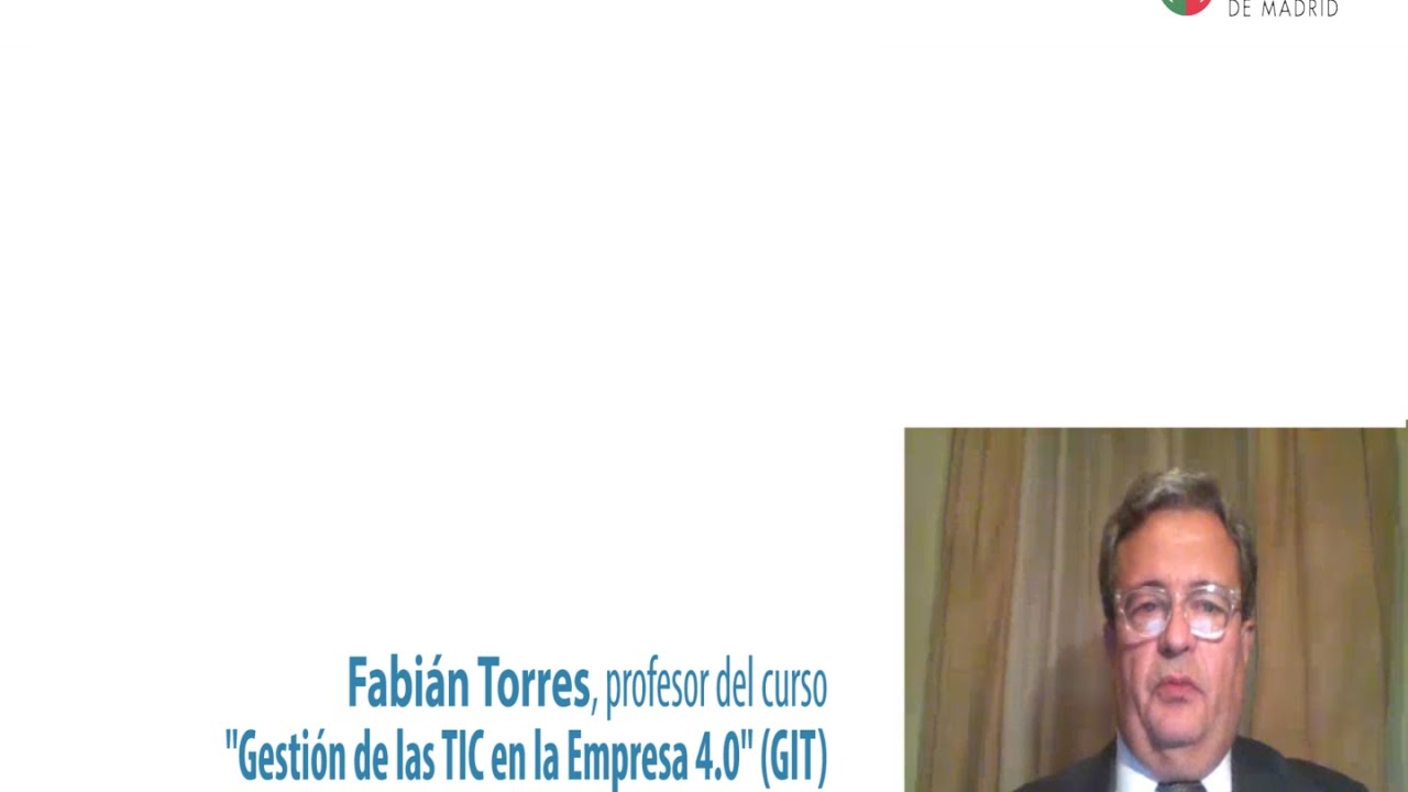 experto deportivo Gestión de las TIC en la Empresa 4.0 (GIT)