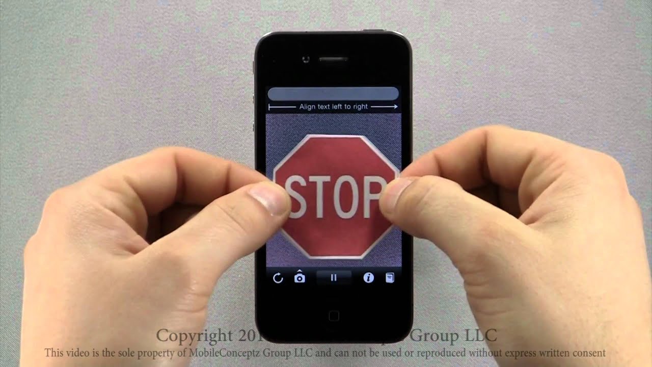 Word Lens Application YouTube