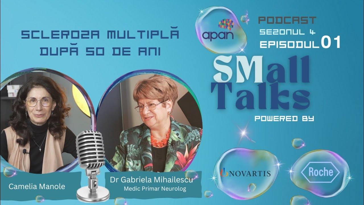 Podcast SMall Talks Sezonul 4 Episodul 1 - Scleroza multiplă după 50 de ani