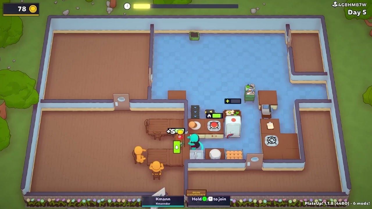 Plate Up - No Commentary - Bun Country