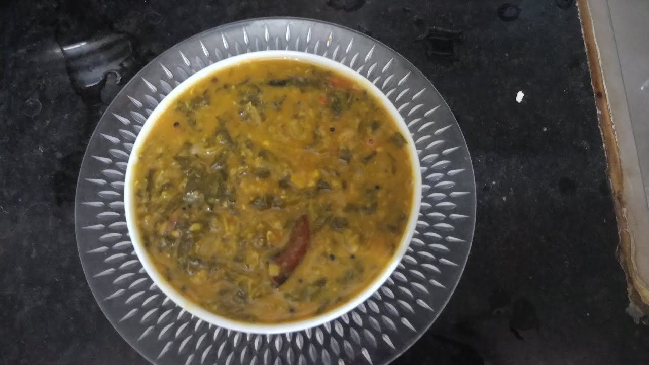 KEERAI SAMBAR RECIPE IN TAMIL 