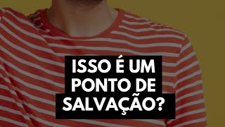 "Isso é um ponto de salvação?" Comente o que você entendeu! Leandro Quadros