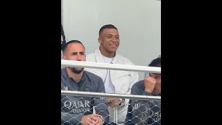 Kylian Mbappé Attends His Brother Ethans Match With His Father Wilfrid 