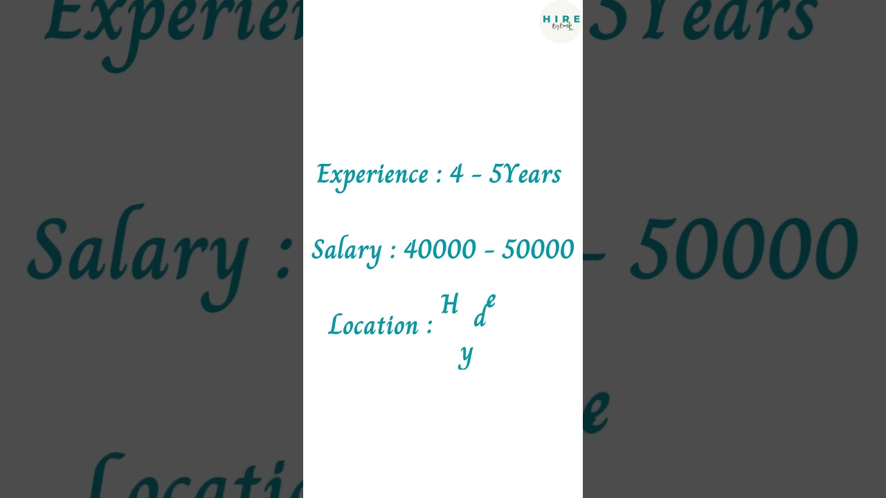 QS & PLANNING ENGINEER 