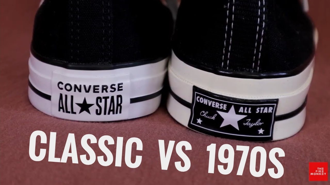 converse chính hãng hà nội 2022 New So Sánh Converse All Star Classic vs 1970s | TFM TV
