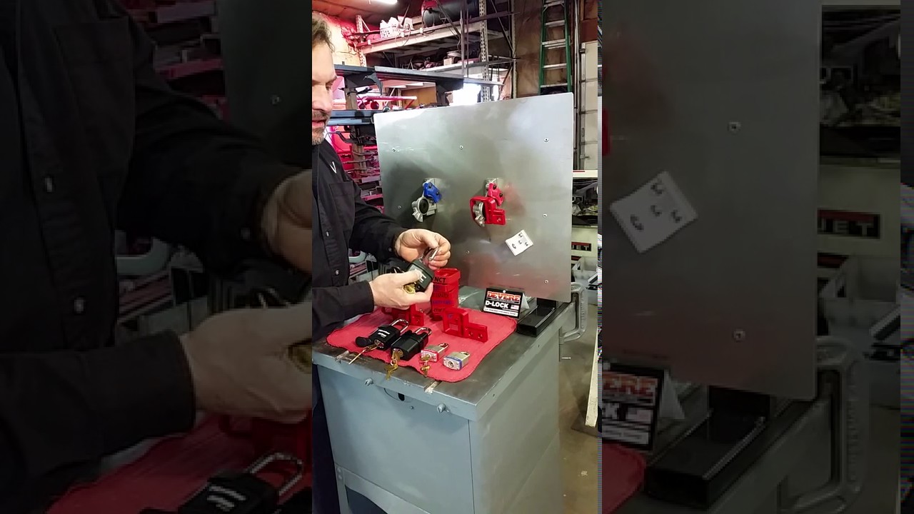 DLock GladHand Lock with Chain YouTube