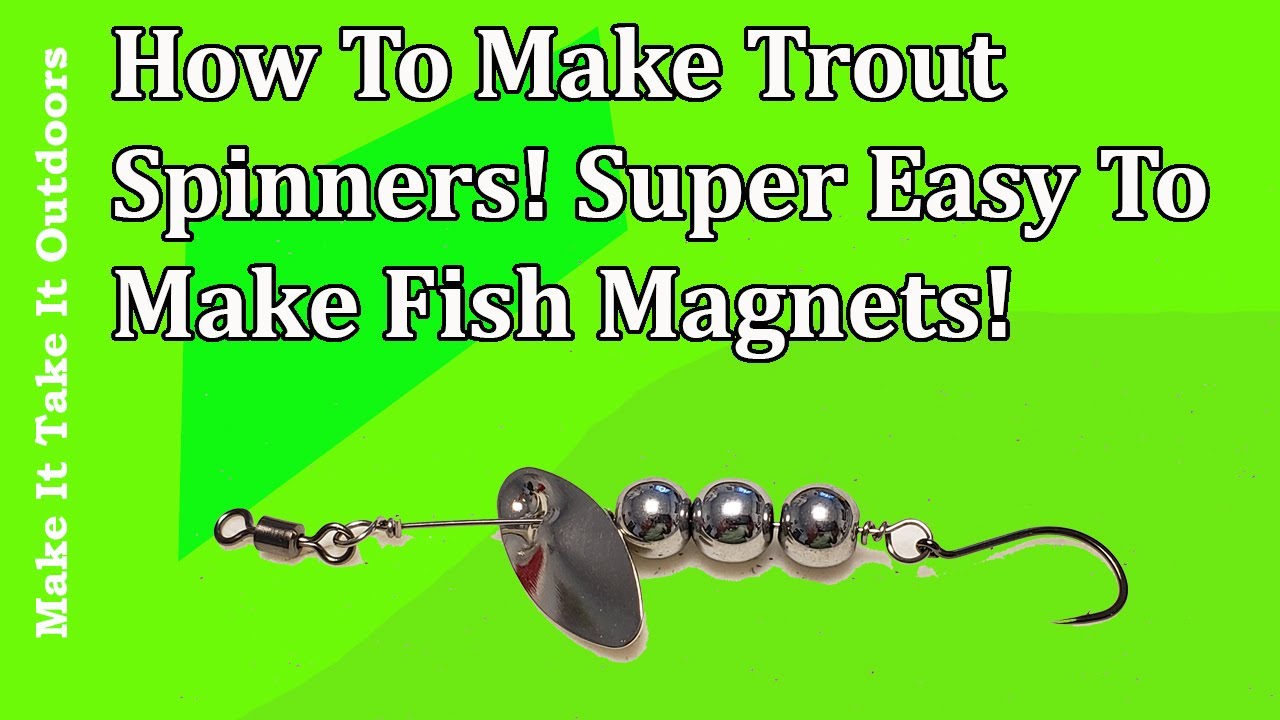 How to make trout spinners 