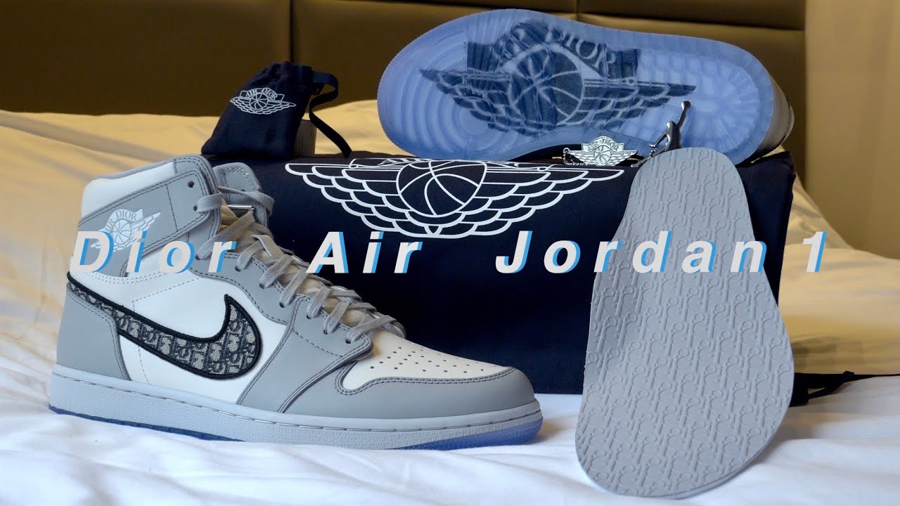 DIOR AIR JORDAN 1 UNBOXING IN LONDON VLOG YouTube