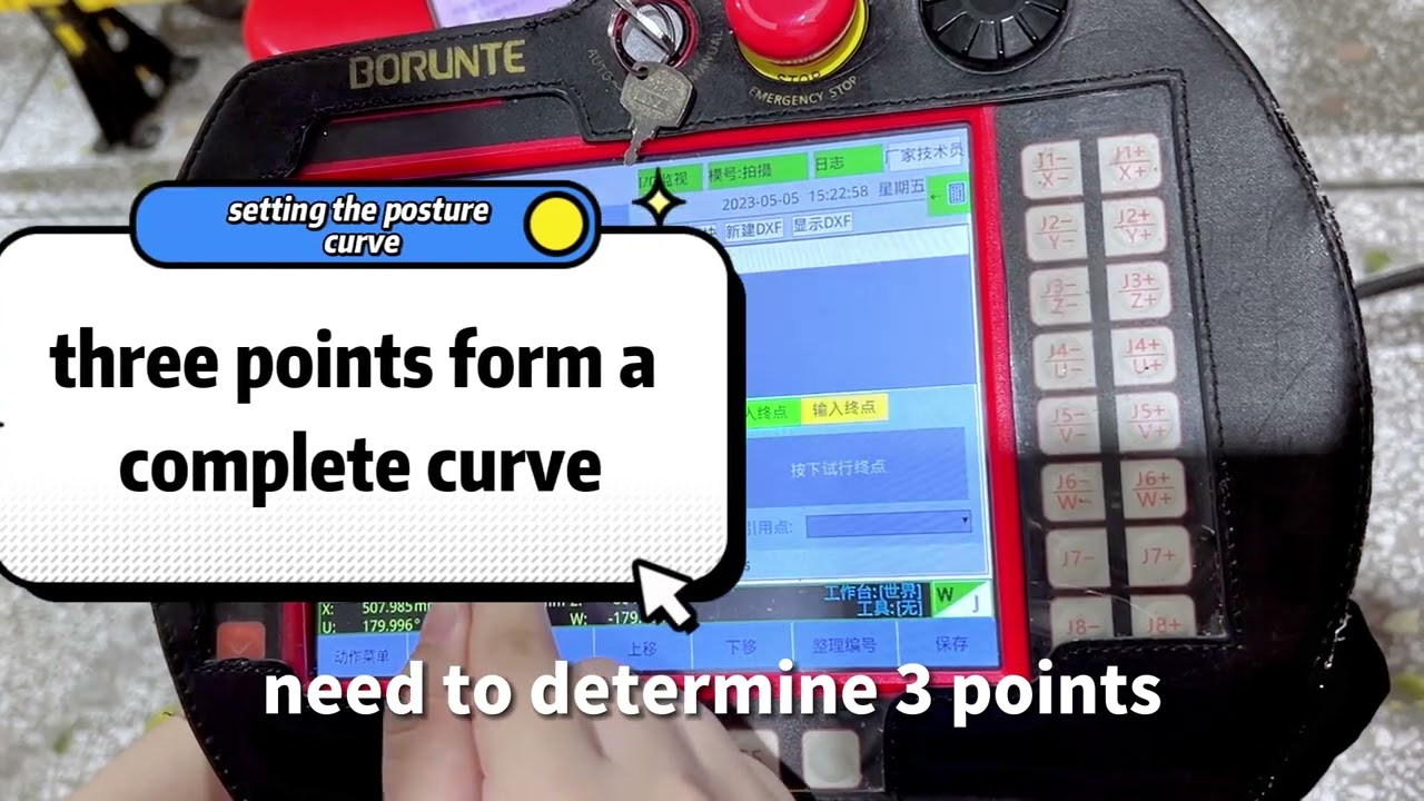 BORUNTE class: introduction and use of postural curve line