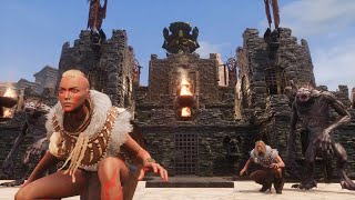 Conan Exiles - "  Desert Castle"  Lost Dungeon, fully decorated, Xbox, no mods