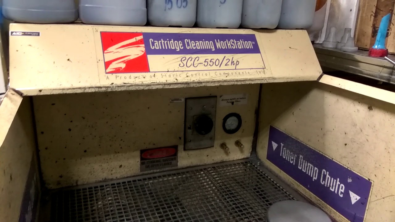 Станция для чистки тонера Static Control SCC550/2hp // Cartridge