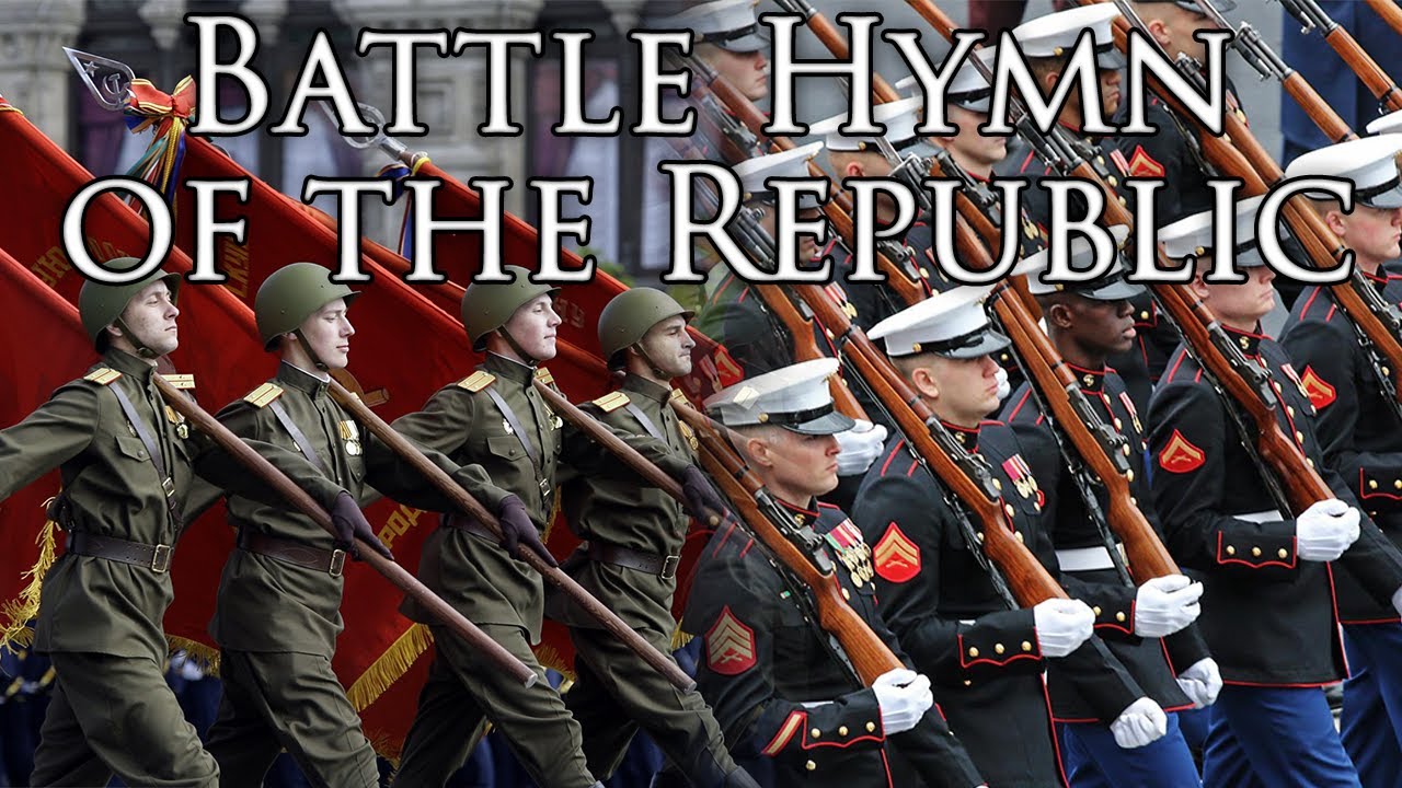 US March: The Battle Hymn of the Republic (Russian Choir)