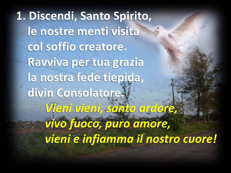 186 DISCENDI, SANTO SPIRITO - YouTube