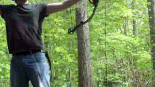 Video voorbeeld van "banana arrow archery"