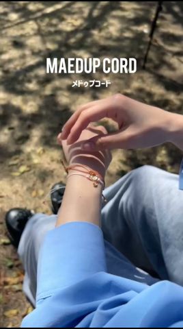 レジンよりお気に入り見つけた!メドゥプコード作って友達とお出かけ🌸簡単に作れるのにおしゃれ見え✨作り方の動画は後日UPするのでお楽しみに☺ #メドゥプコード #メドゥプ #ハンドメイド